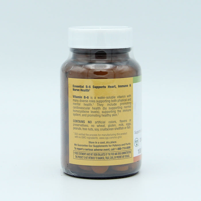 B-6 100 mg, 100 vtab