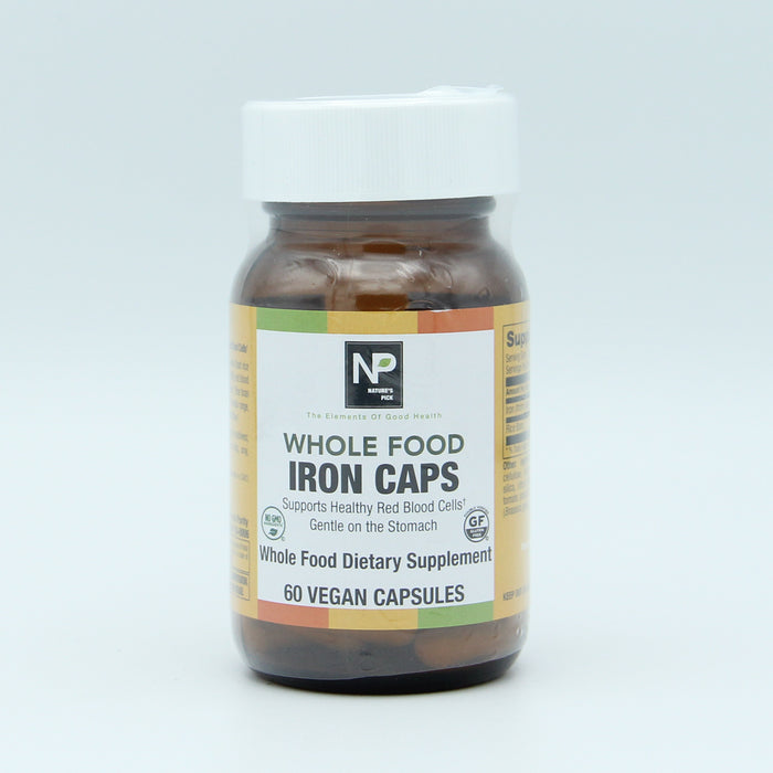 Whole Food Iron Caps, 60 vcap