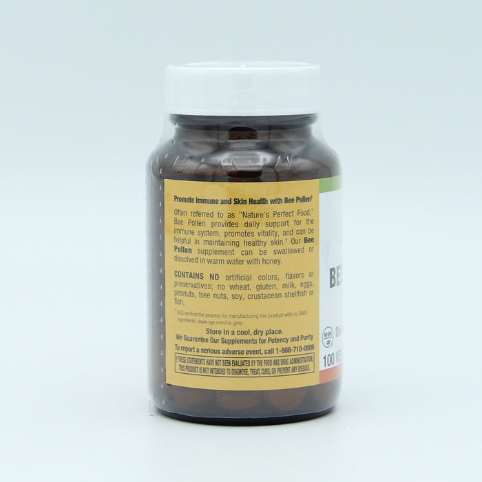 Bee Pollen 500 mg, 100 vtab