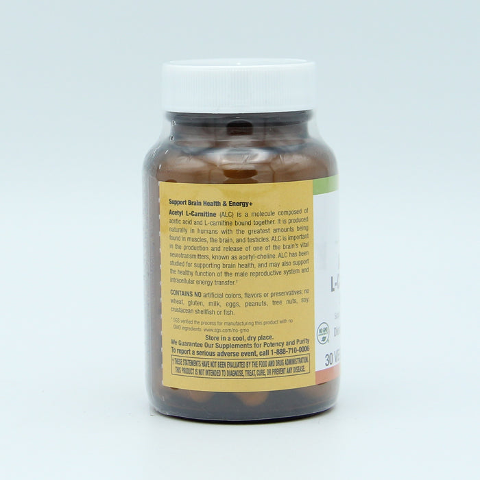 Acetyl L-Carnitine 500mg, 30 vcap