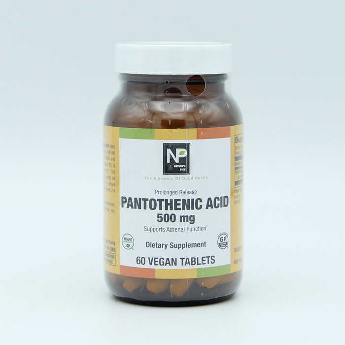 Pantothenic Acid 500 mg, PR, 60 vtab