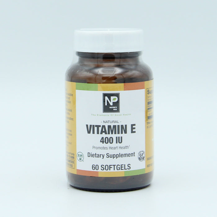 Vitamin E 400 IU, 60 sgel