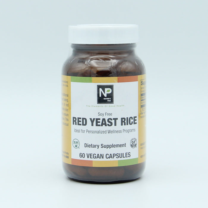 Red Yeast Rice, Soy Free, 60 vcap