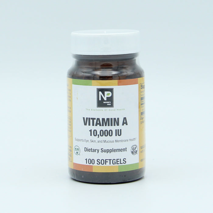 Vitamin A 10,000 IU, 100 sgel