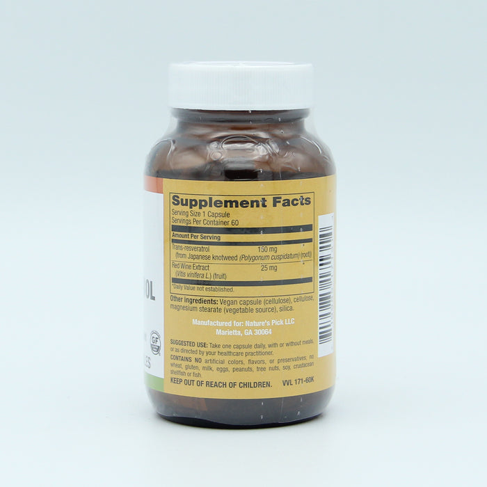 Resveratrol 150 mg, 60 vcap