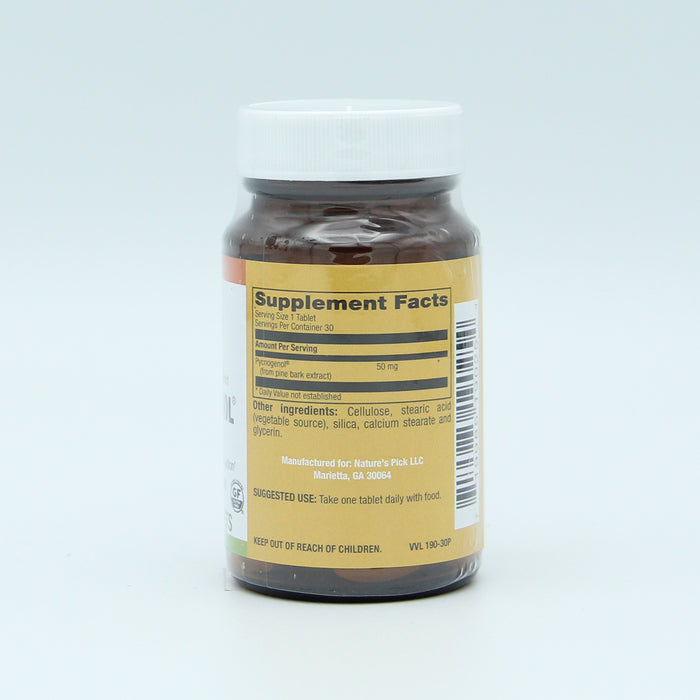 Pycnogenol 50 mg, 30 vtab