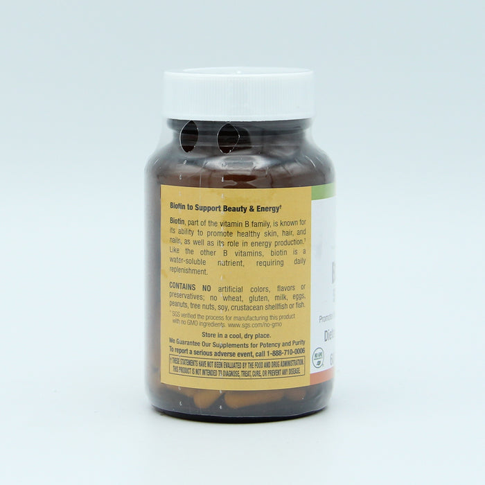 Biotin 500 mcg, 60 cap