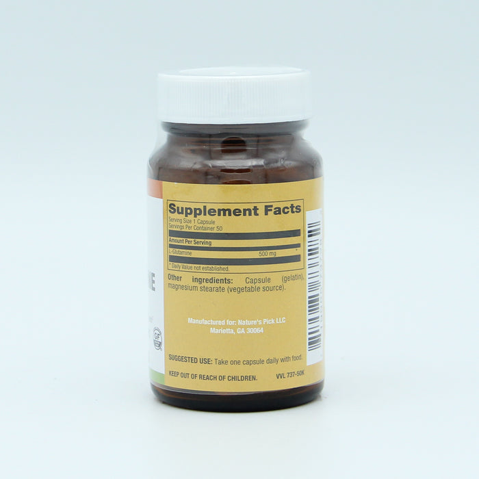 L-Glutamine 500 mg, 50 cap