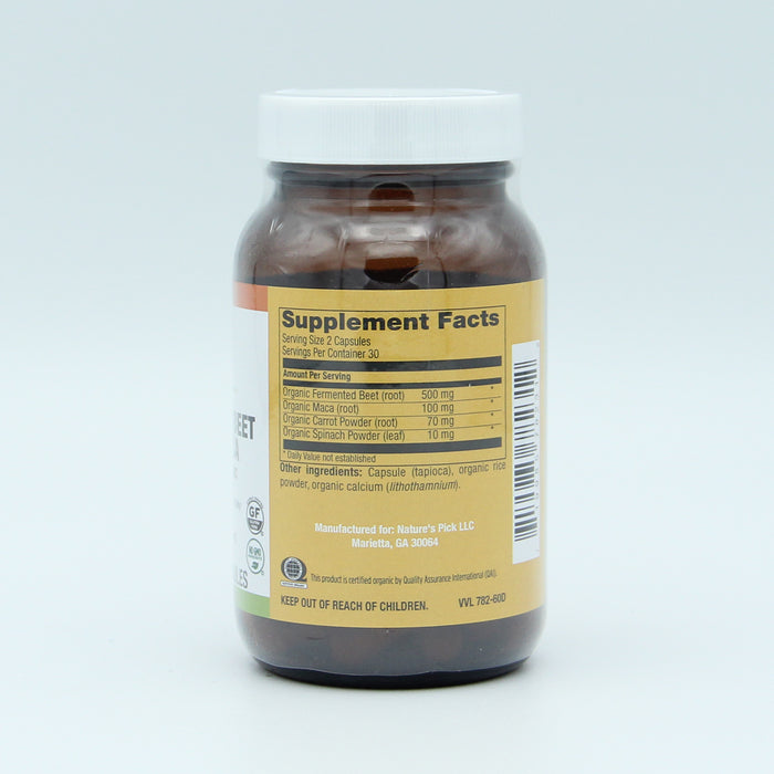 Fermented Beet with Maca, 60 vcap