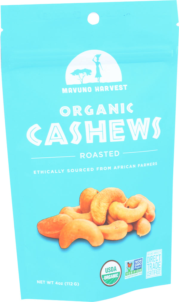 Roasted Cashews, Org, 4 oz