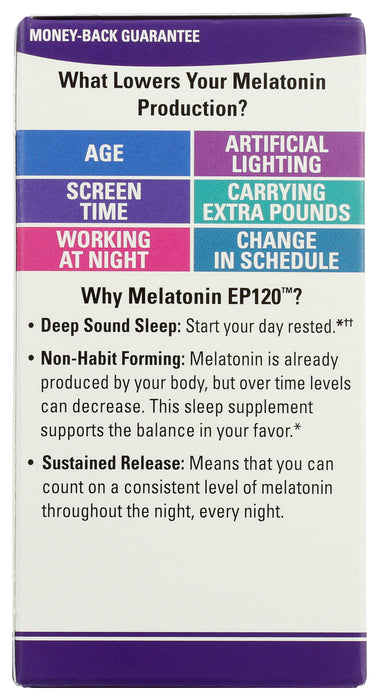 Melatonin EP120 10 mg SR, 60 vtab