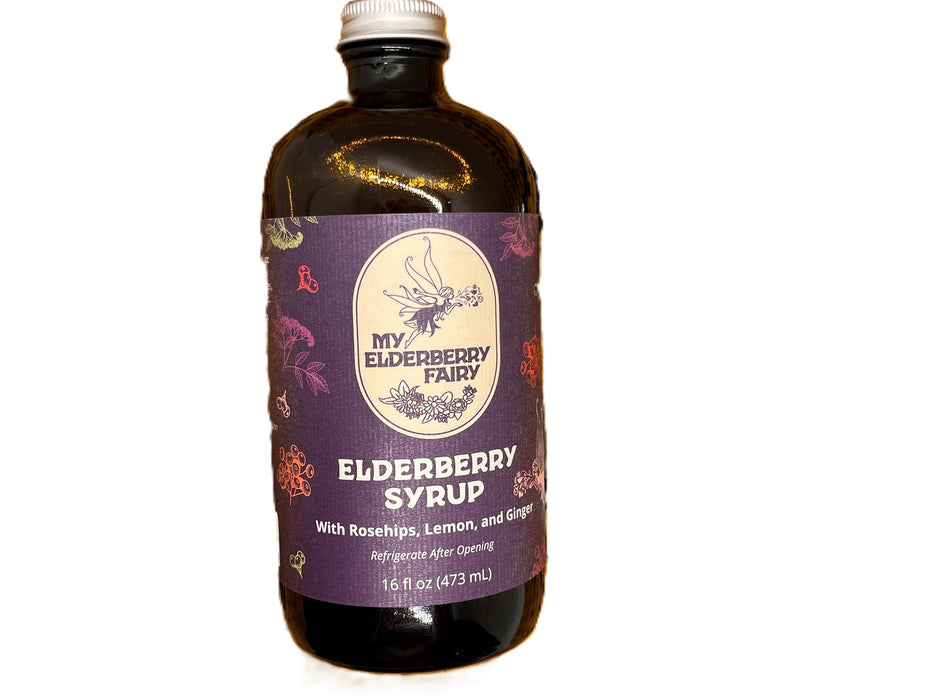 Essential Elderberry Syrup, 16 floz