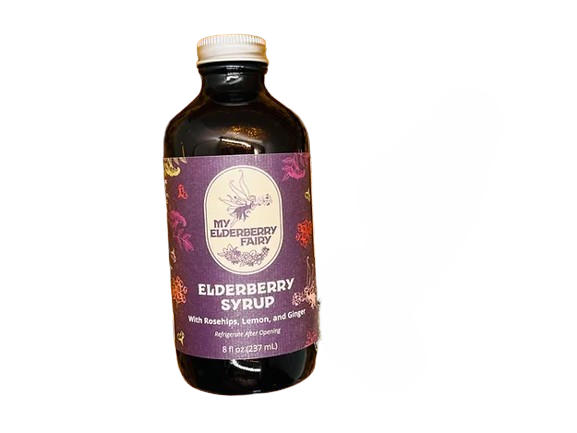 Essential Elderberry Syrup, 8 floz