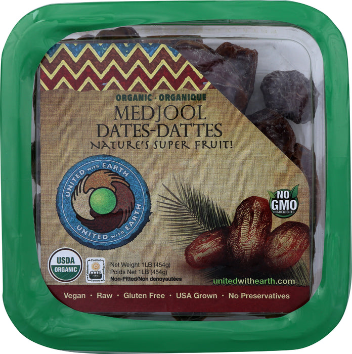 Medjool Dates, Org, 1 lb