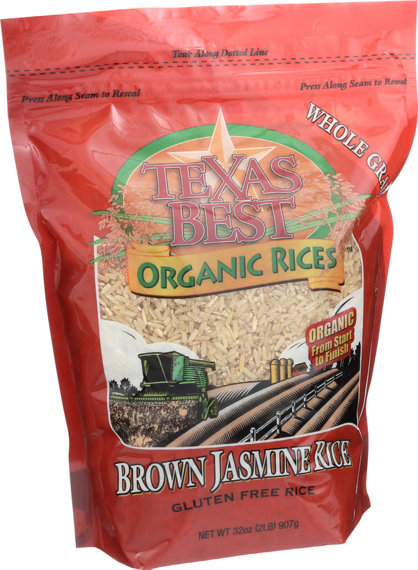 Jasmine Brown Rice, Org, 32 oz