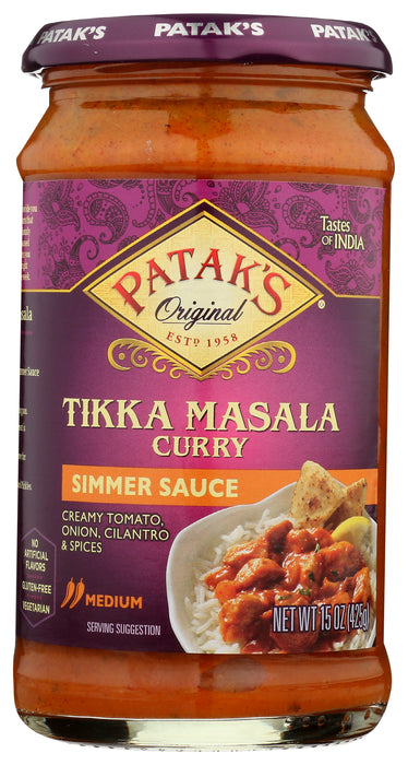 Tikka Masala Curry Simmer Sauce, 15 oz