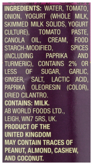 Tikka Masala Curry Simmer Sauce, 15 oz