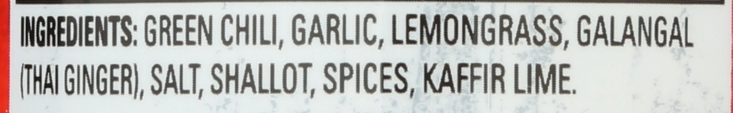 Green Curry Paste, 4 oz