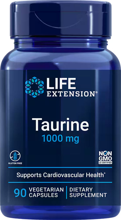 Taurine 1000 mg, 90 vcap