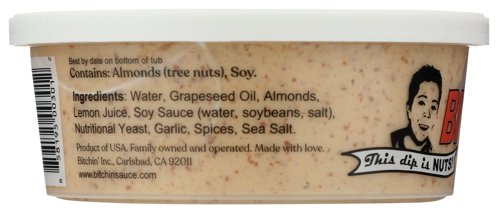 Original Almond Dip, Vegan, 8 oz