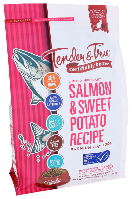 Cat Food, Salmon & Sweet Potato Recipe, 3 lb