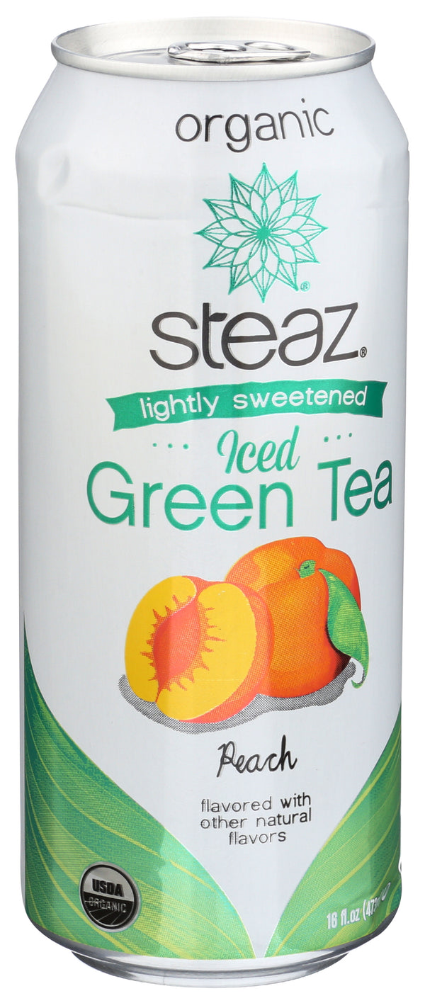 Antioxidant Brew Green Tea, Peach, Org, 16 floz