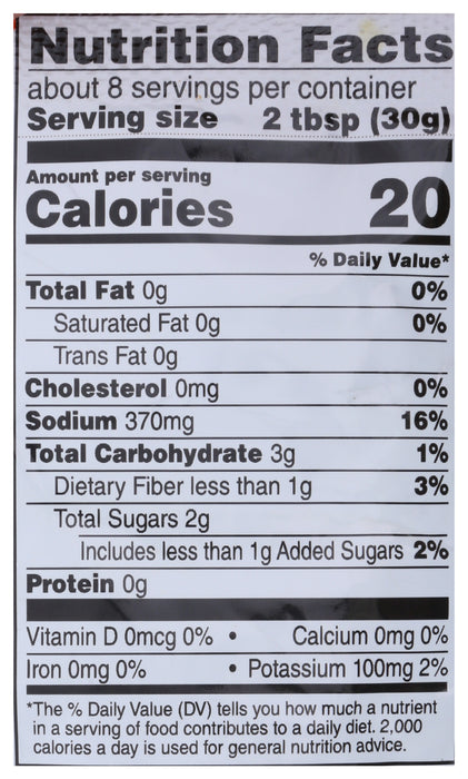 Taco Seasoning Sauce, Mild, 8 oz