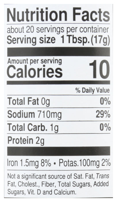 Tamari Soy Sauce Reduced Sodium, GF, 10 fl oz
