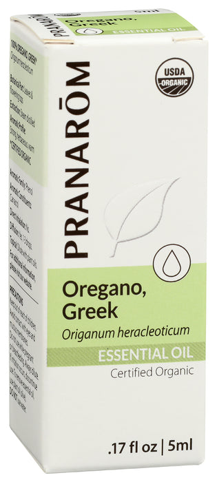 Oregano Greek Essential Oil, Org, 5 ml