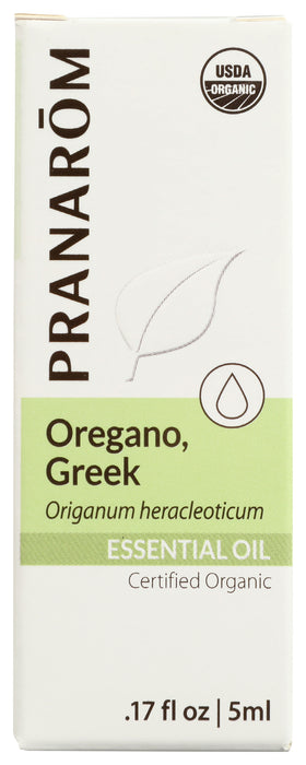 Oregano Greek Essential Oil, Org, 5 ml