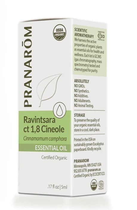 Ravintsara ct 1,8 Cineole Essential Oil, Org, 5 ml