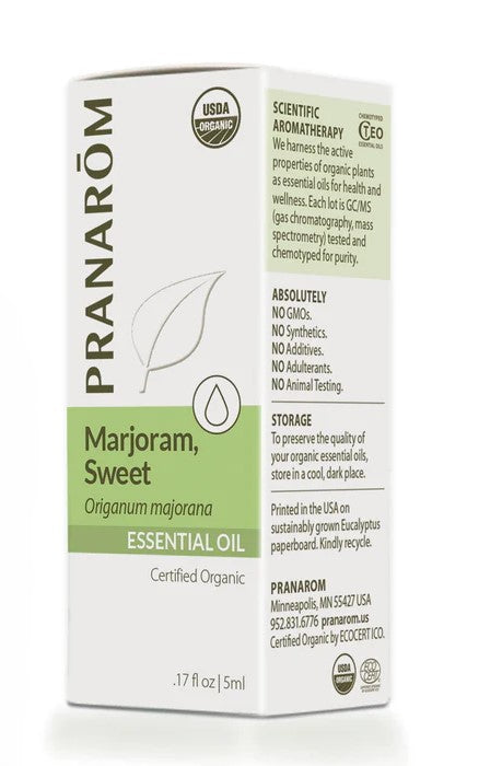 Marjoram Sweet Essential Oil, Org, 5 ml