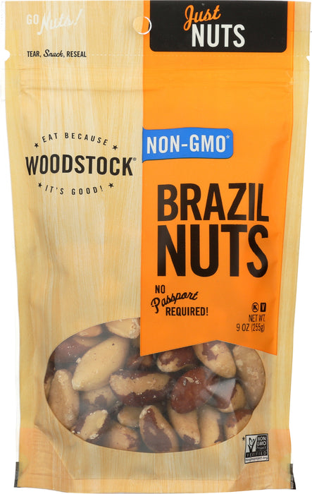 Raw Brazil Nuts, Medium Fancy, 9 oz