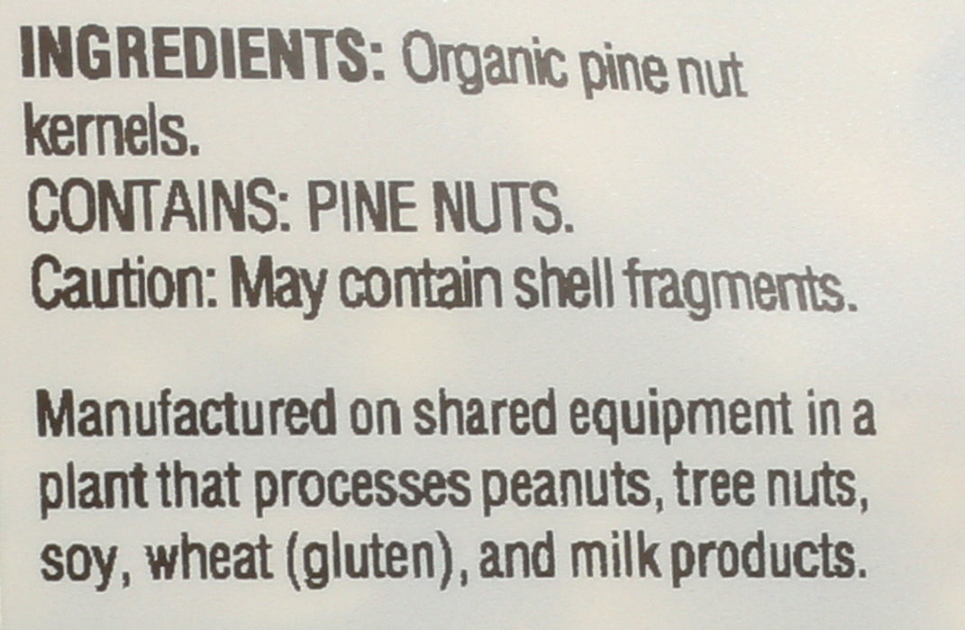 Pinenuts, Org, 6 oz