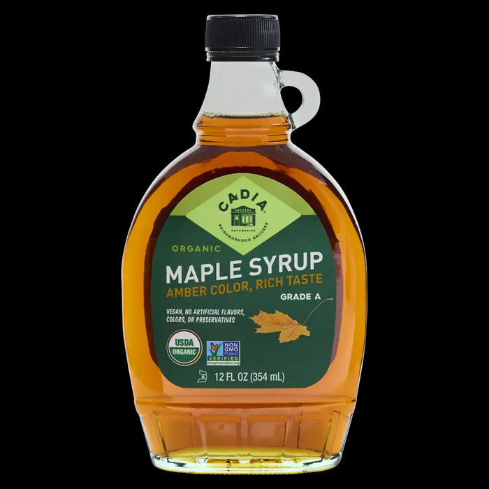 Maple Syrup, Grade A Amber, Org, 12 floz