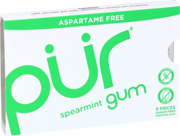 Spearmint Gum, SF, 9 pc