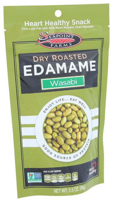 Dry Roasted Edamame, Wasabi, 3.5 oz