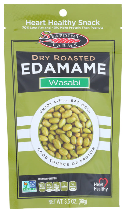 Dry Roasted Edamame, Wasabi, 3.5 oz