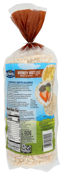 Honey Nut Rice Cake, GF Org, 9.6 oz