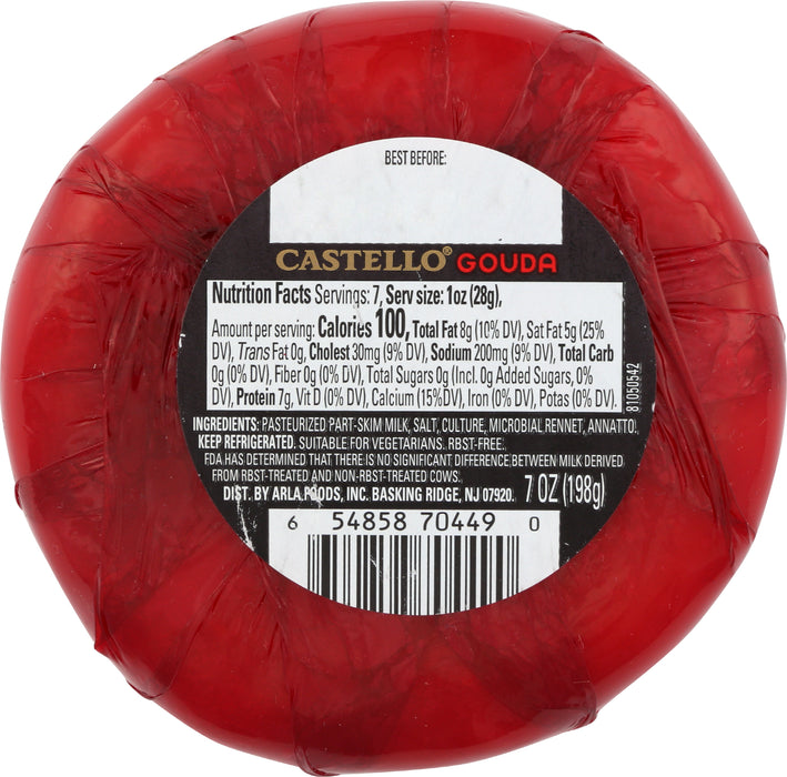 Gouda Cheese Round, 7 oz