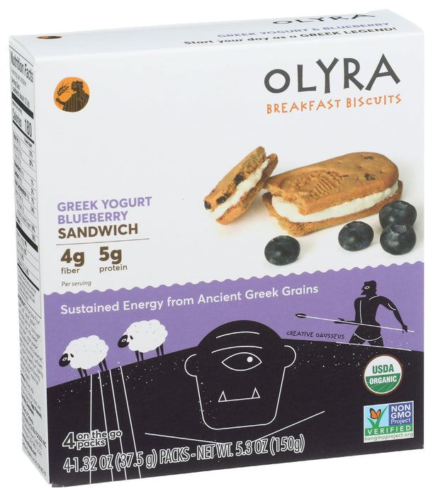 Greek Yogurt Blueberry Sandwich Biscuit, 4/1.32 oz