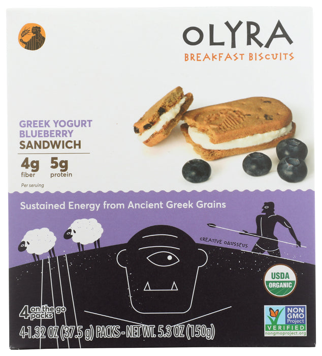 Greek Yogurt Blueberry Sandwich Biscuit, 4/1.32 oz