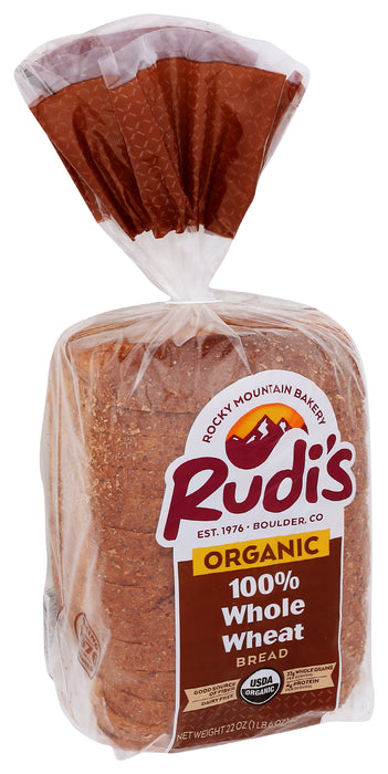 Whole Wheat Bread, Org, 22 oz