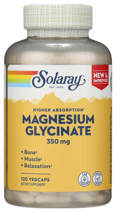 Magnesium Glycinate, 350 mg, 120 vcap