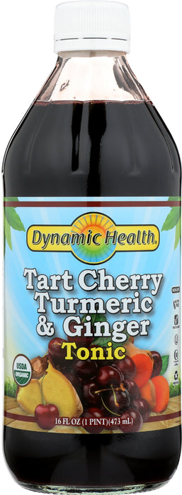 Tart Cherry Turmeric & Ginger Tonic, Glass Org, 16 fl oz