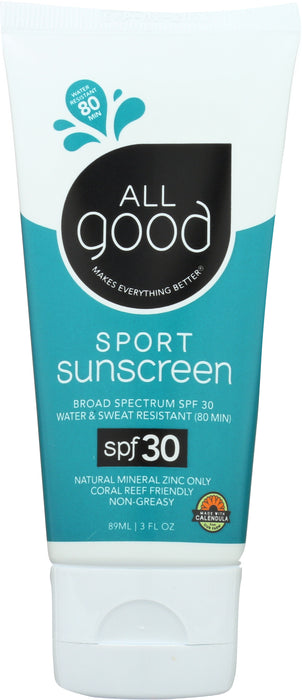 Sport Mineral Sunscreen Lotion SPF 30, 3 oz