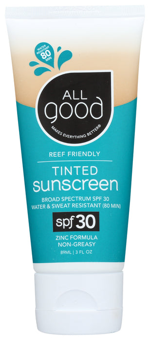 Tinted Mineral Sunscreen Lotion SPF 30, 3 oz