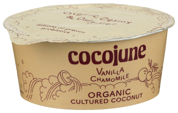 Cultured Coconut Yogurt, Vanilla Chamomile, Org, 4 oz