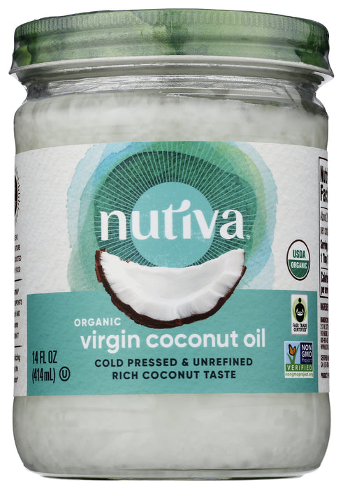 Virgin Coconut Oil Unrefined, 14 fl oz