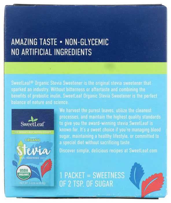 Stevia Sweetener Packets, Org, 35 ct